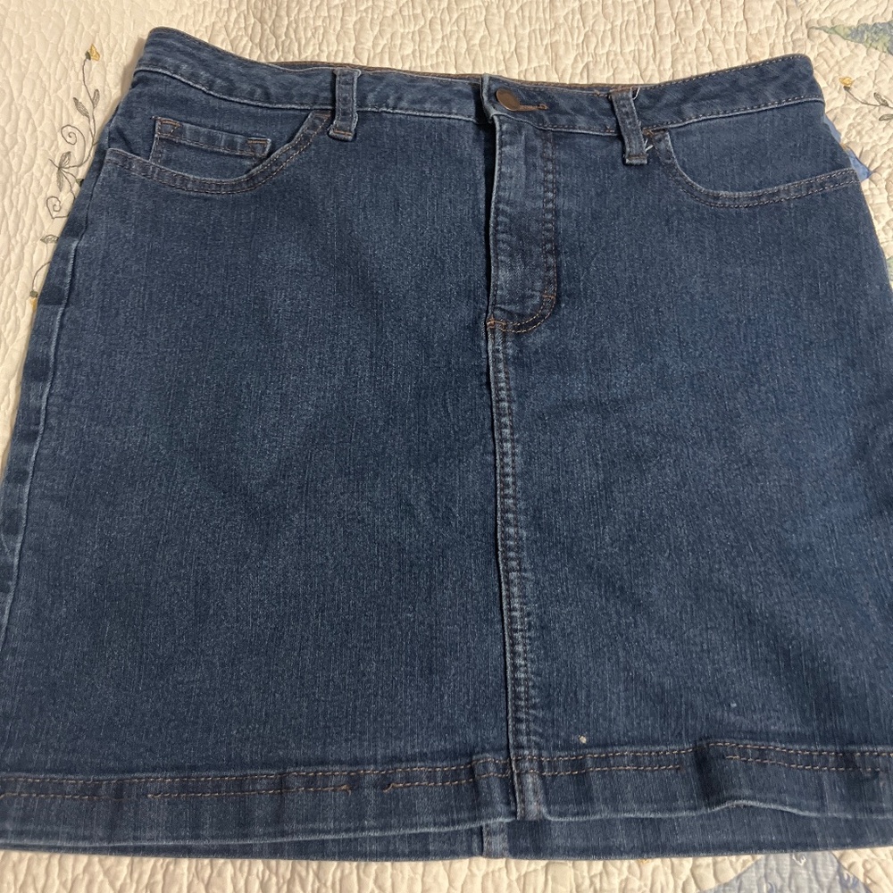 Skort- Blue Jean